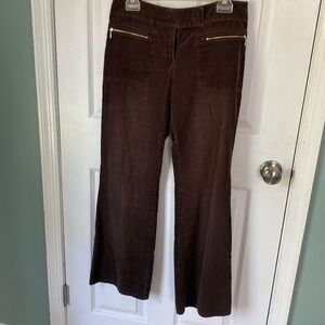Ann Taylor LOFT brown corduroy pants
